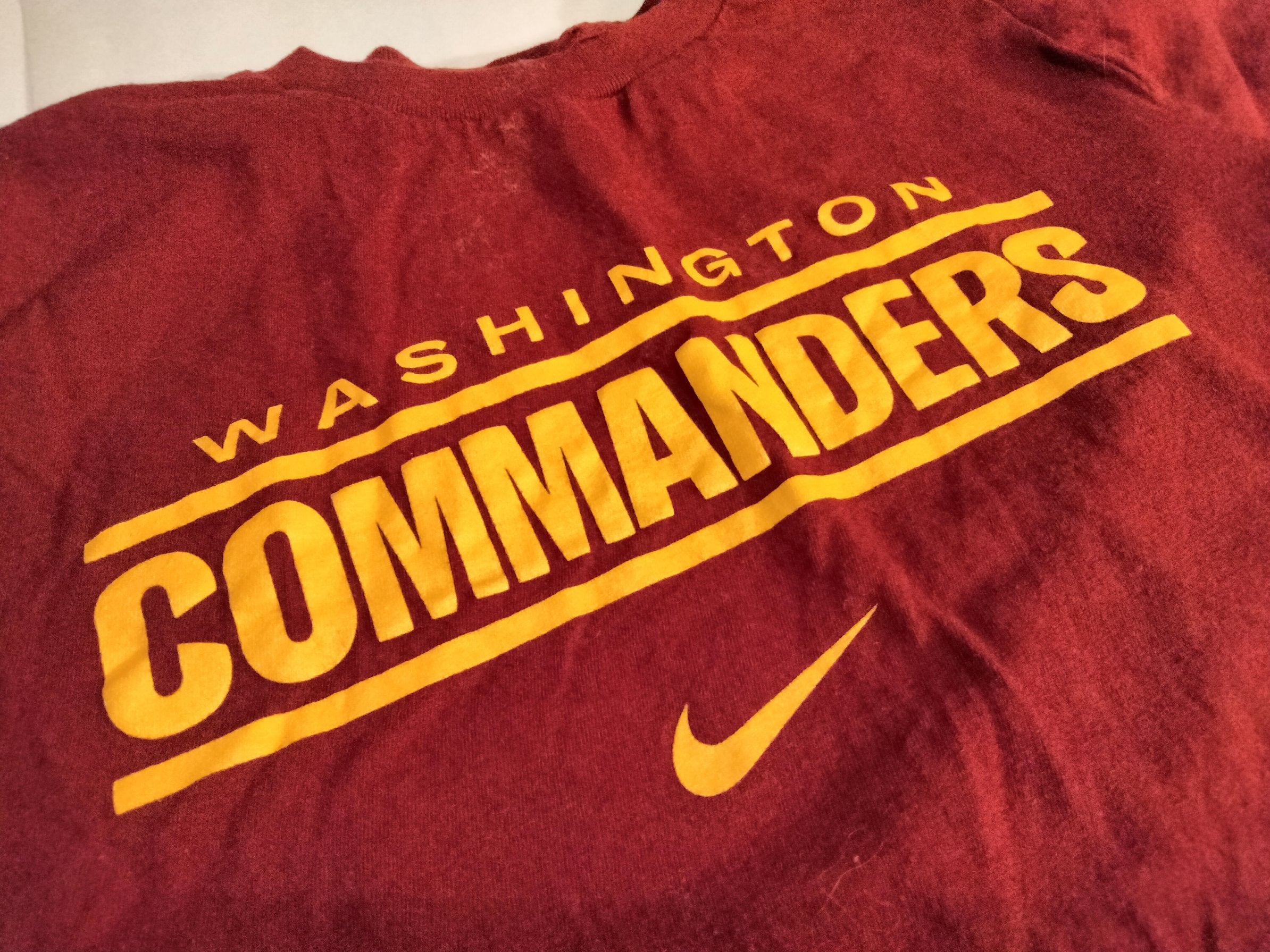 Washington Commanders Nike NFL On Field Apparel Dri-Fit Polo Men's  Used