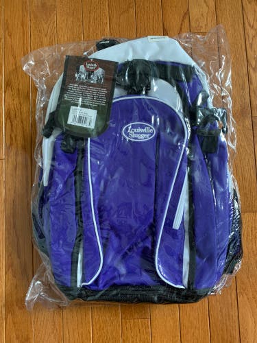NEW Louisville Slugger Large Back Pack - LGBP Purple