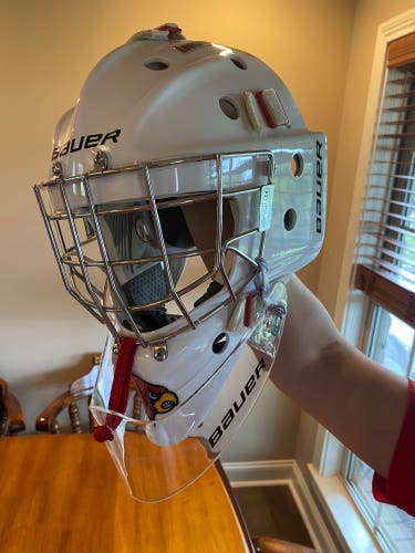 Bauer 960 Goalie Mask (Size: Medium - Like New)