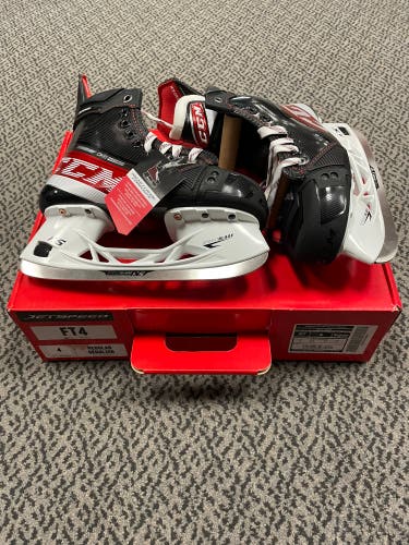 CCM FT4 size 4 regular width skates