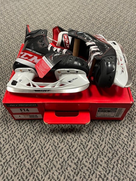 CCM FT4 size 4 regular width skates