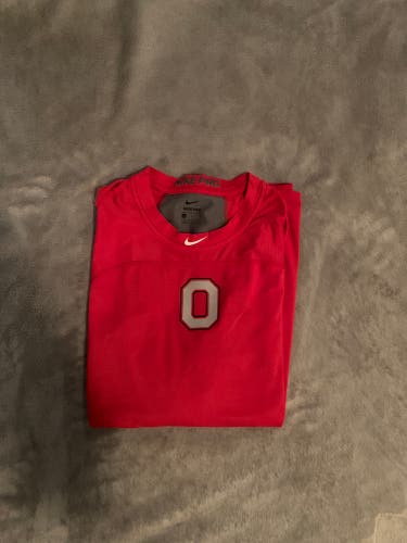 Ohio State Nike Pro 3/4 sleeve
