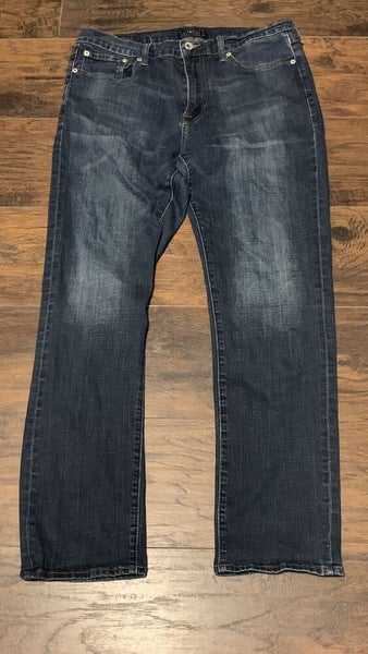 Lucky Brand Los Angeles CA 410 Athletic Fit Mid Washed Jeans Men's