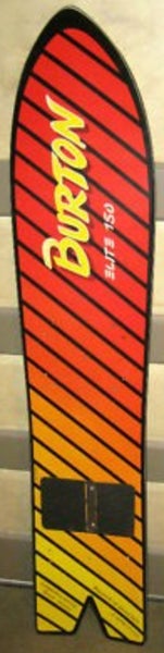 Used Burton Swallowtail Elite 150 Snowboard Stiff Flex Directional