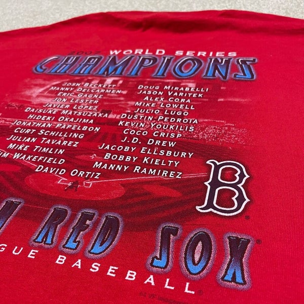 Boston Red Sox MLB Baseball 2007 World Series Champions T Shirt