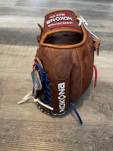 New Right Hand Throw Nokona Infield W-1200POP Baseball Glove 12"