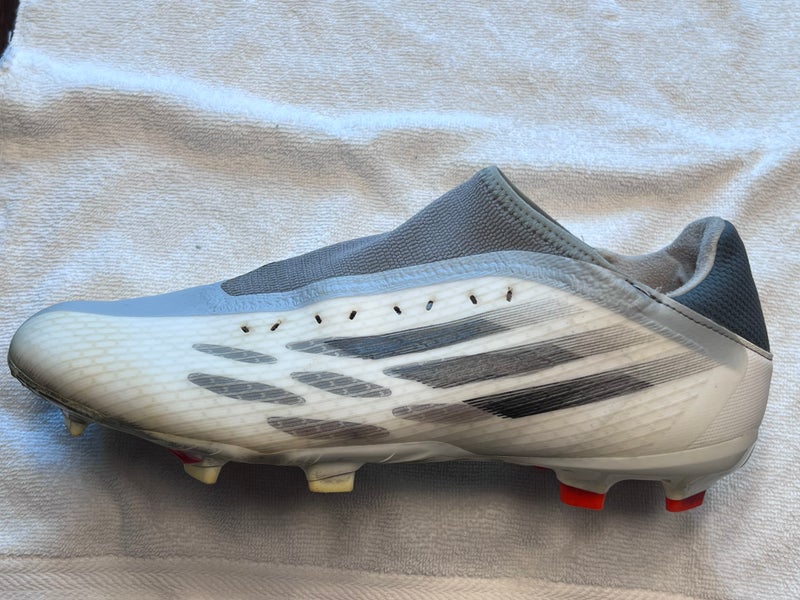 White Men's Size 11 (Women's 12) Adidas Cleats