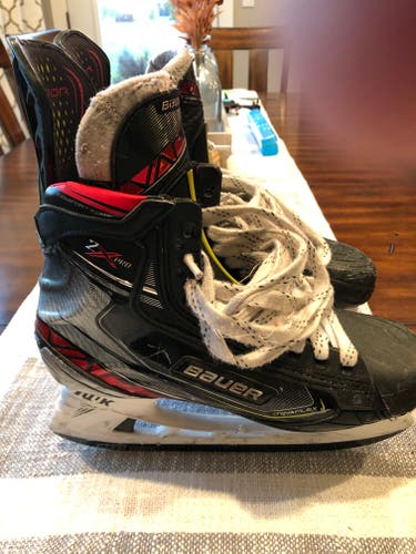 Bauer Vapor 2X Pro Hockey Skates Regular Width Size 8.5 Step Steel Blacksteel