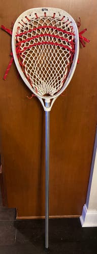 Lacrosse Goalie Stick — STX Eclipse Head — Warrior Krypto Pro Shaft