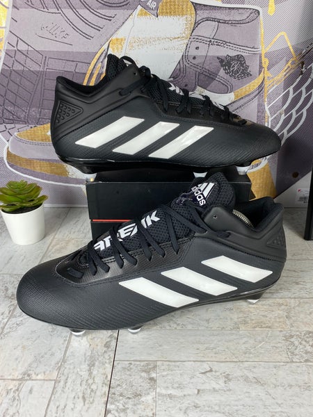 Adidas Freak Mid Football Detachable Cleats Black / White FX2115 Mens Sz 10.5