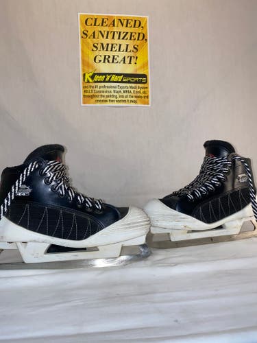 Used CCM 452 Tacks Size 4 D Ice Hockey Goalie Skates