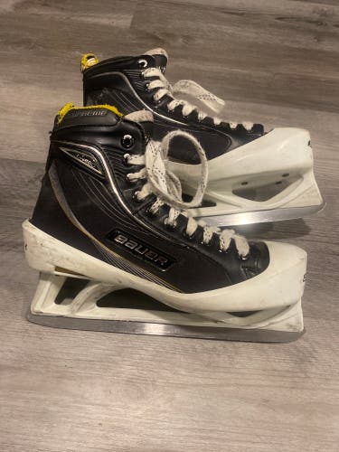 Used Bauer Regular Width  Size 9.5 Supreme Hockey Skates