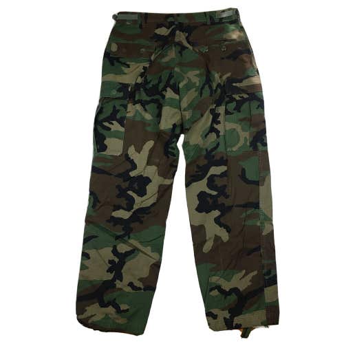 Rothco Woodland Camouflage Combat Cargo Pants Sz Medium Regular 34x30
