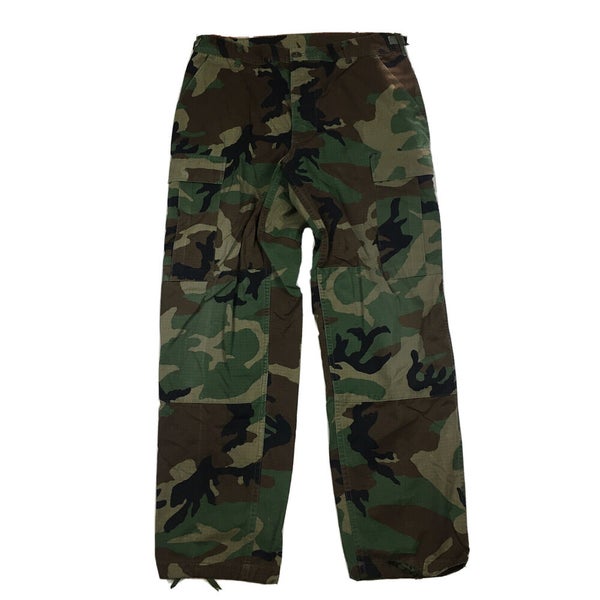 Rothco Woodland Camouflage Combat Cargo Pants Sz Medium Regular 34x30