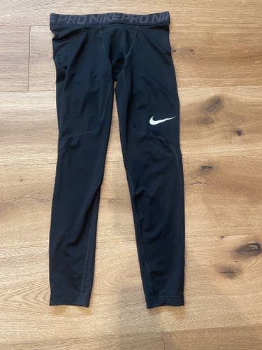 Nike Pro Compression - Pants Leggings Tights - Youth Medium - STEAM SANITIZED
