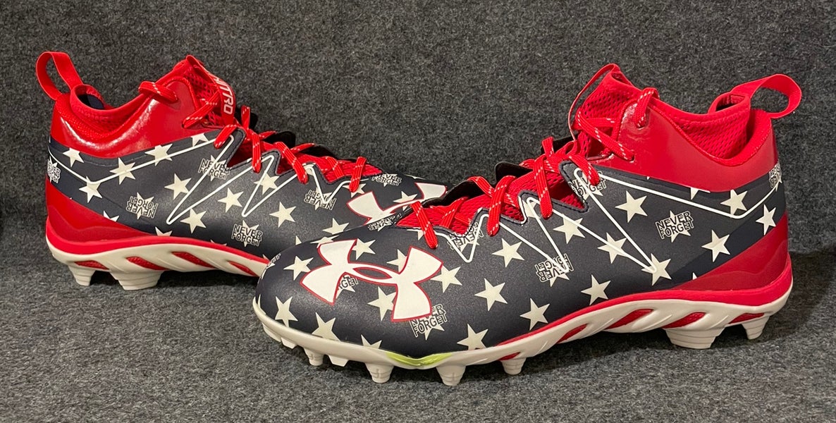 Under Armour's Commemorative 9/11 USA NFL Cleats