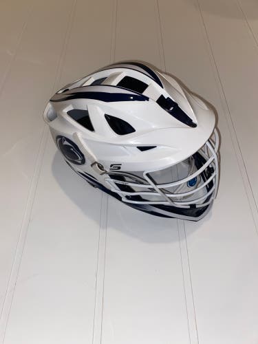 Penn State Issued White Cascade S Helmet