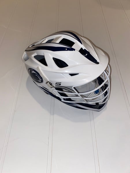 Penn State Issued White Cascade S Helmet