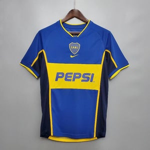 Boca juniors Home retro jersey 2002