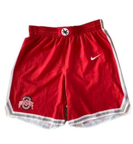 NWT Nike Ohio State Buckeyes Men's Basketball Game Shorts Scarlet Size Large