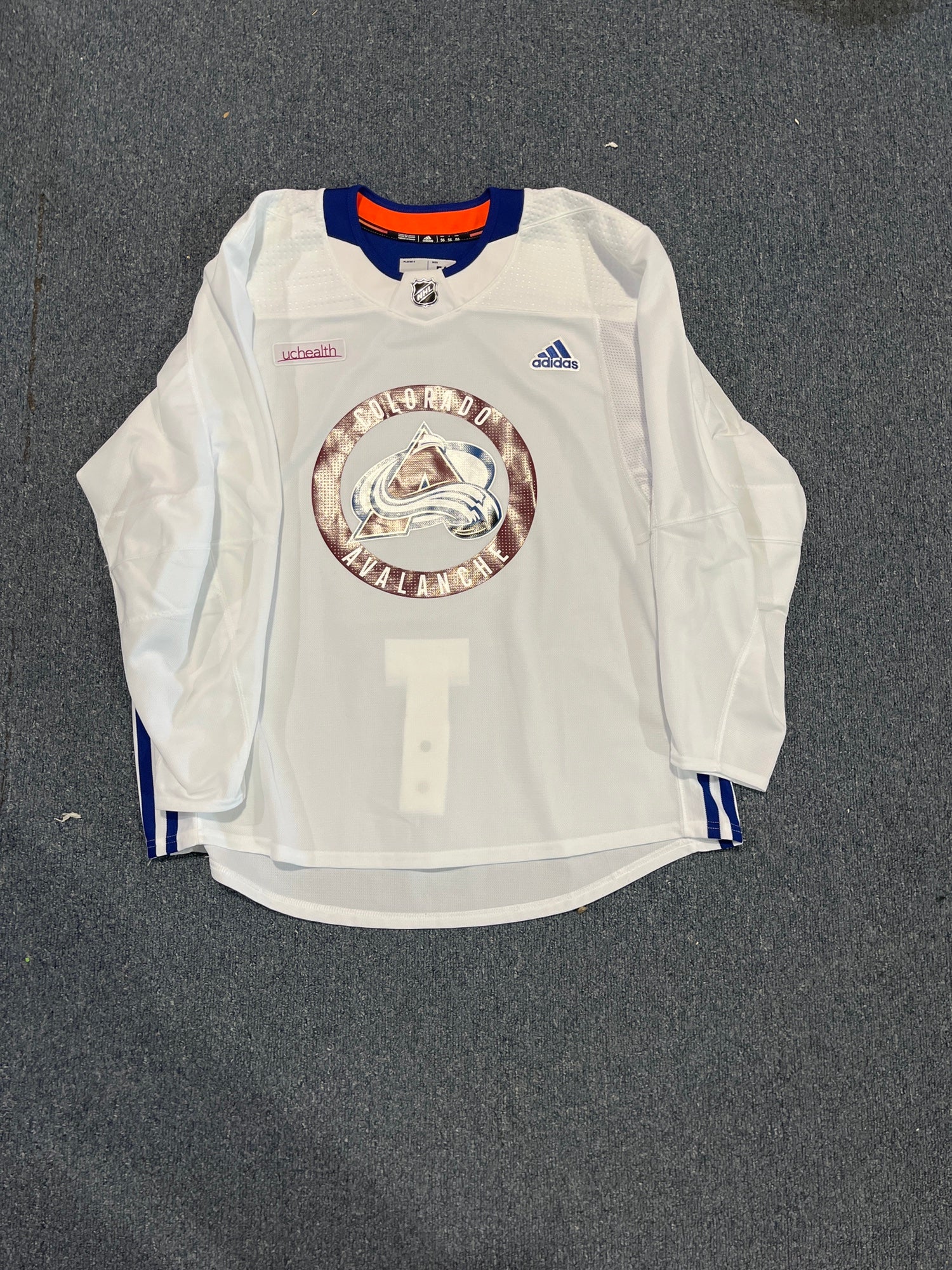 New Adidas Colorado Avalanche Team Issued MIC Authentic Practice Jersey  Size 56 Pro Stock (No Patch) | SidelineSwap