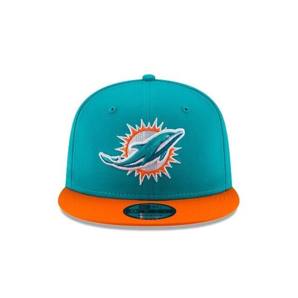 New Era Miami Dolphins 9Fifty Sideline Ink Dye Snapback Hat – Long