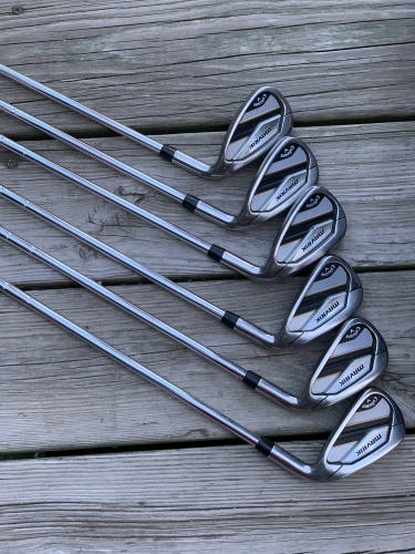 Men's Right Handed Stiff Flex Steel Shaft MAVRIK Iron Set