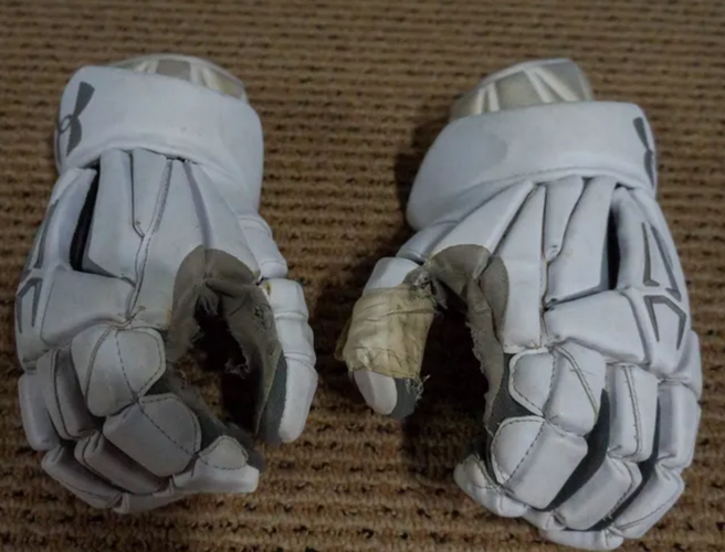 Used Lacrosse Gloves Bundle