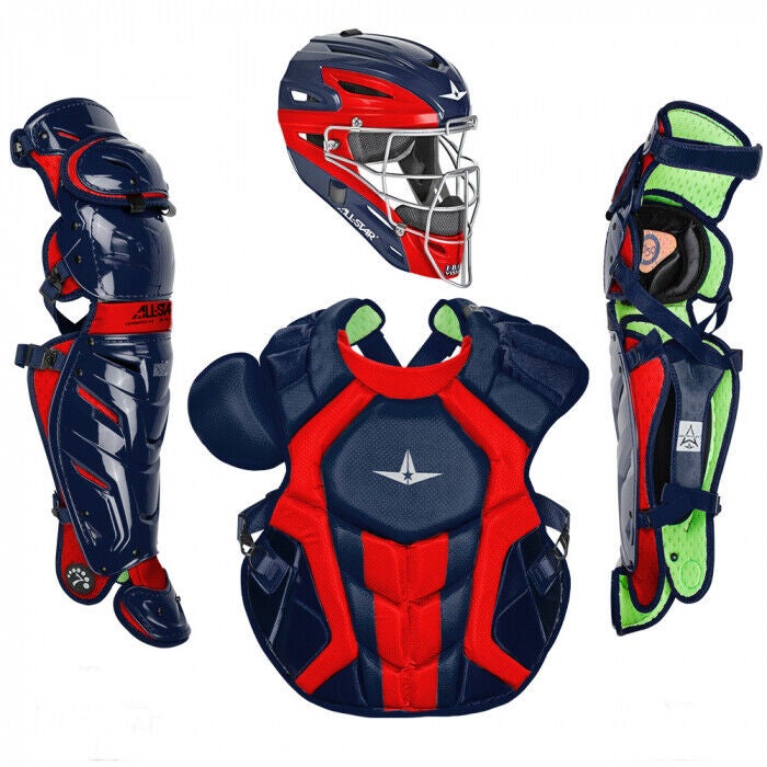 All Star System 7 Adult 16+ Catchers Gear Set NOCSAE CKCCPRO1