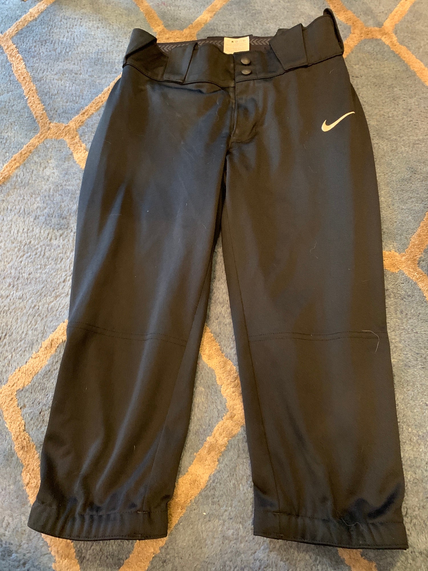 NWT Nike Vapor Pro 3/4 Dri Fit Softball Pants Grey Size XL (16-18)