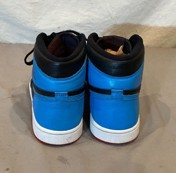 Nike Air Jordan 1 OG UNC to Chicago High-Top Sneakers US Women's 8.5 EU 40 GREAT
