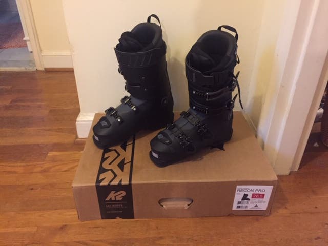 K2 Recon Pro Ski Boots Size 26.5 !30 flex NEW