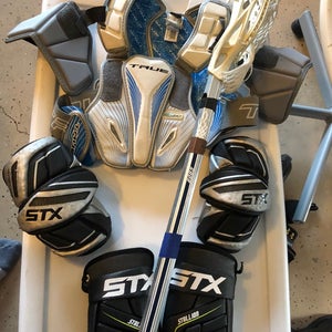Youth lacrosse gear for 9 year old