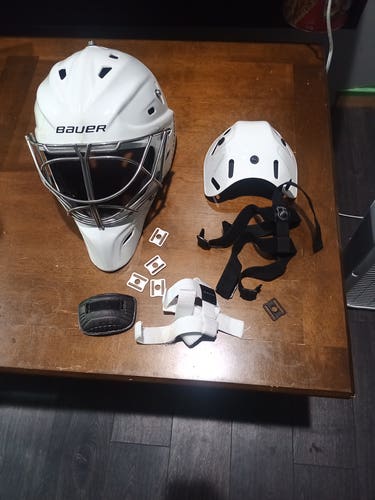 Senior Used Bauer Concept C2 Goalie Mask Pro Stock m/l