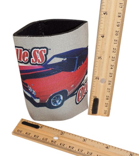1 Piece - GM Chevrolet Chevelle SS Car Drink Koozie - Beer Soda Can Holders 2007