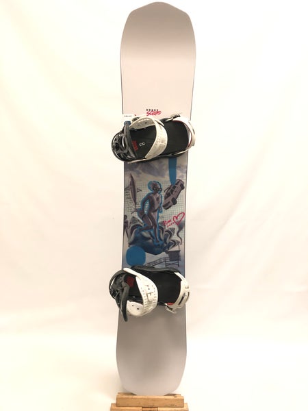 Tram strottenhoofd Middelen Drake Squad 159cm Snowboard W/ Drake Fifty Med Bindings | SidelineSwap