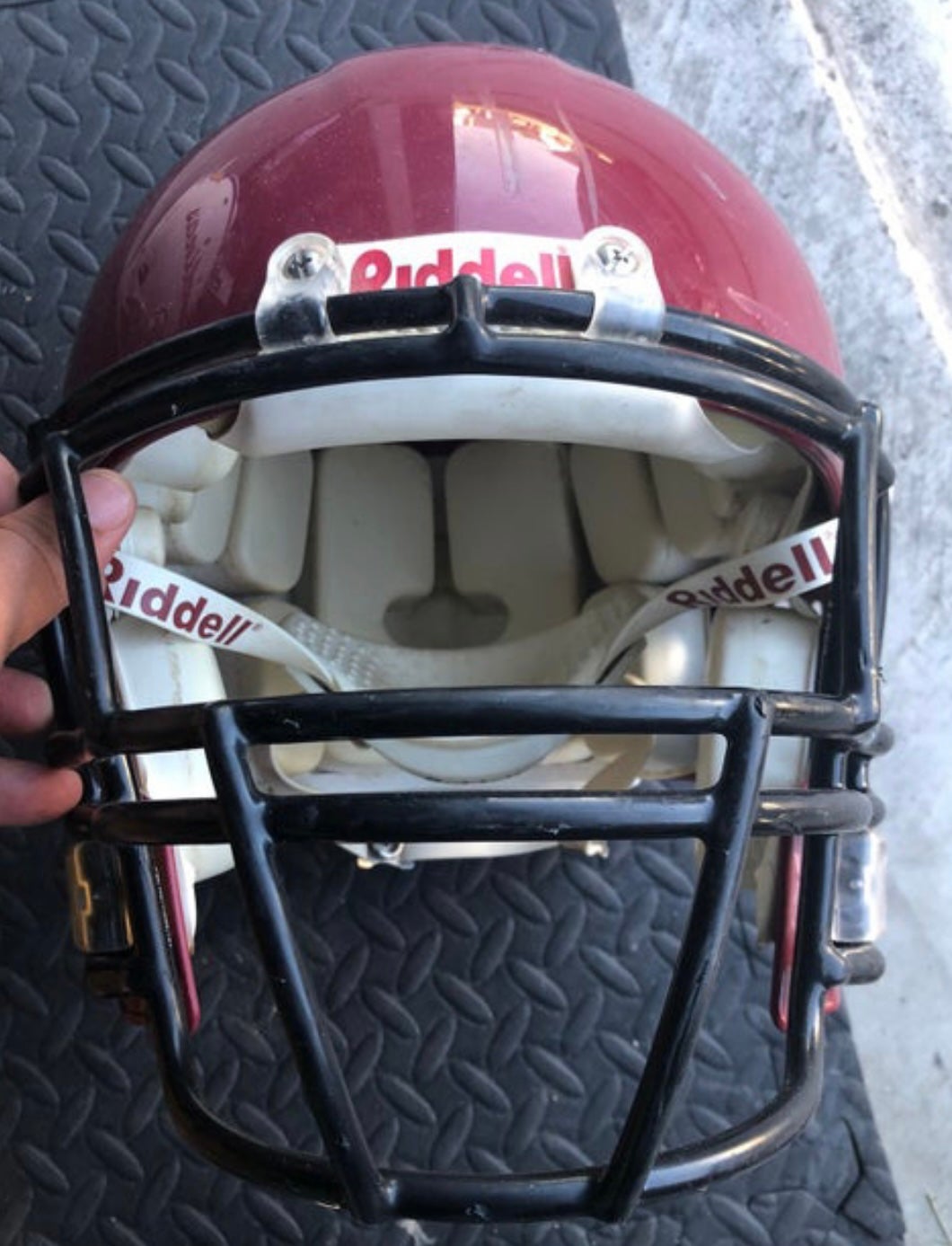 riddell speed with oakley visor