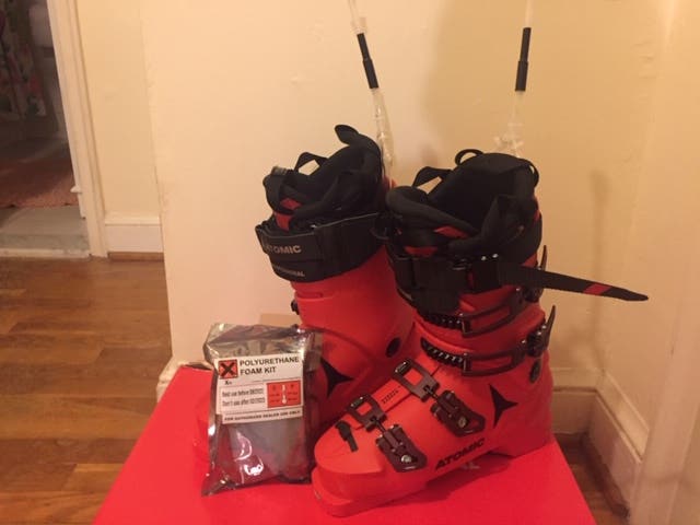 Atomic Redster CS 130 Professional Ski Boots w/ injectable liners