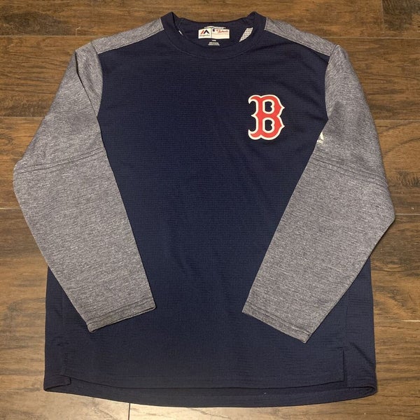  Majestic Men's Cool Base MLB Evolution Shirt Boston