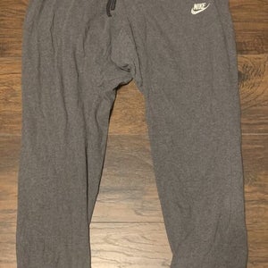 Nike Sportswear Club Jersey Performance Charcoal Heather Jogger sweatpants Sz XL
