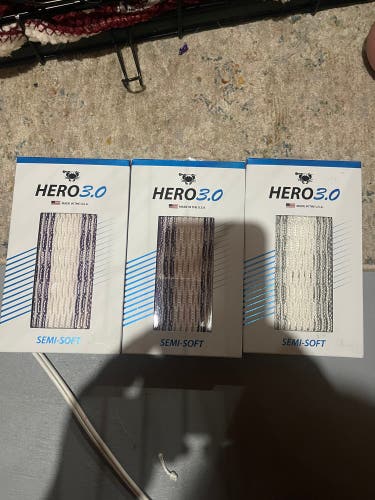 ECD Hero Mesh 3 Pieces 2 Purple 1 Grey Striker