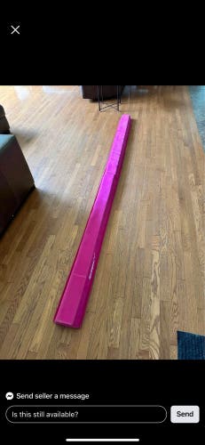 9.5 Spingree Foldable soft floor balance beam, non-slip grip