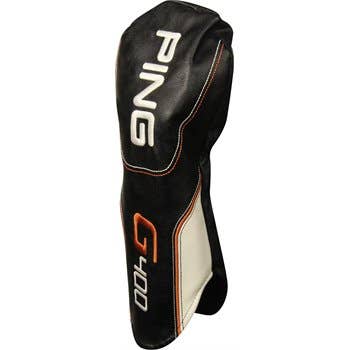 Used Ping G400 Driver Headcover - Black / White / Bronze