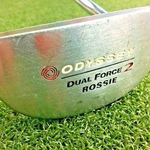 Odyssey Dual Force 2 Rossie Putter / RH / Steel ~35" / New Grip / Nice /mm6853