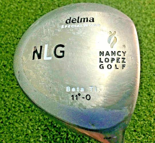 Nancy Lopez Golf Delma Specialwood Ti Driver 11* / RH / Ladies Graphite / mm7049