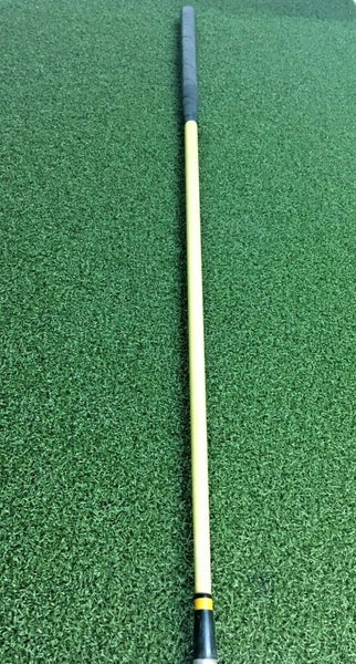 Walter Hagen Tom-Boy Putter  / RH / Plastic Coated Steel ~35" / Leather / mm6968