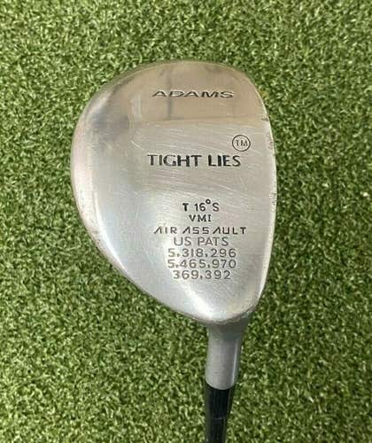Adams Golf Tight Lies 3 Wood 16* / RH / Ladies Graphite ~42.25" / jl5253