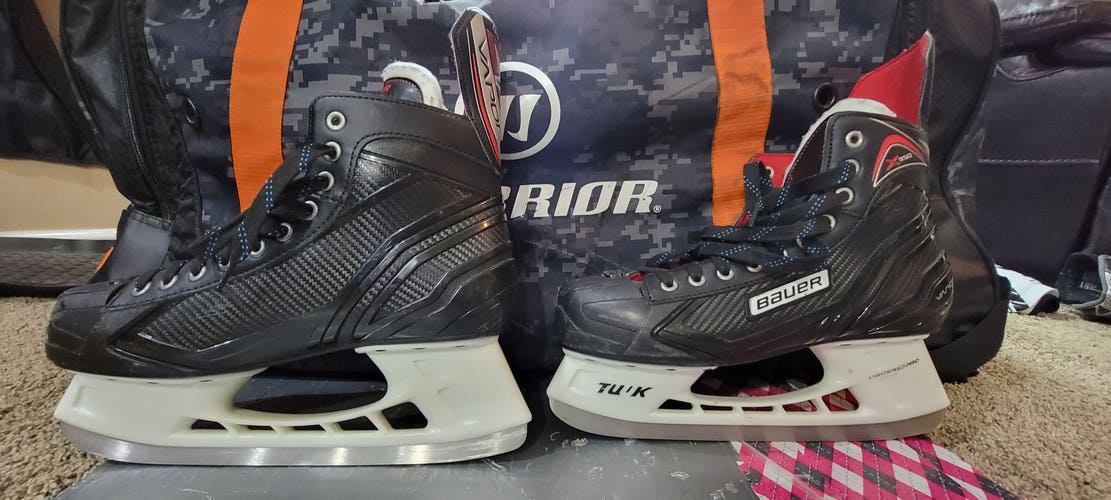 Senior Used Bauer Vapor X350 Hockey Skates Regular Width Size 10