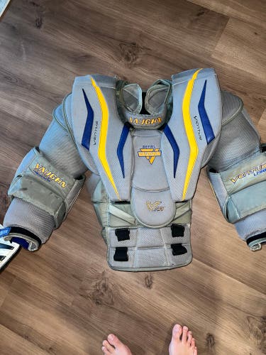 Used XL Vaughn Pro Stock Goalie Chest Protector