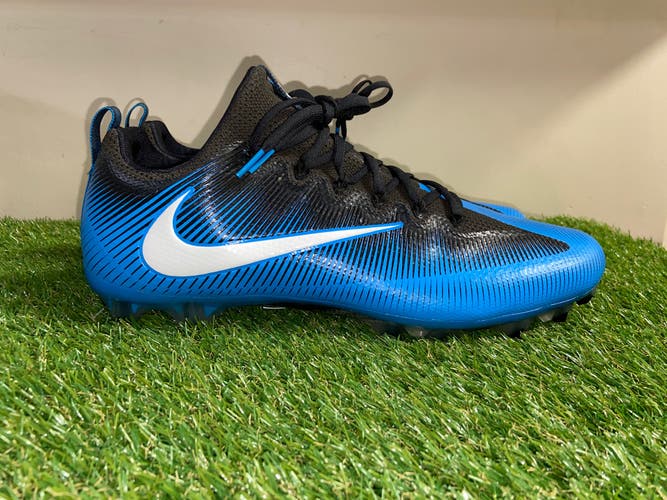 Nike Vapor Untouchable Pro PF Football Cleats Blue Black Mens Size 15 839924-405